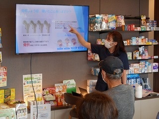 リアン薬局 一宮店　健康教室当日の様子