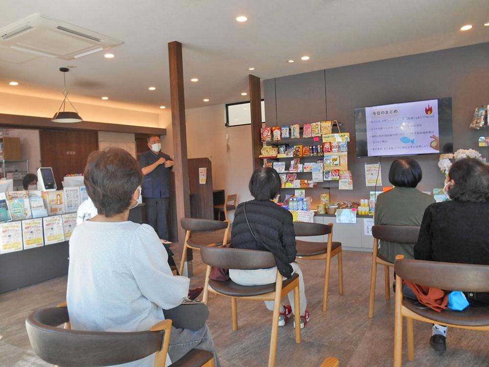 リアン薬局 一宮店　健康教室当日の様子
