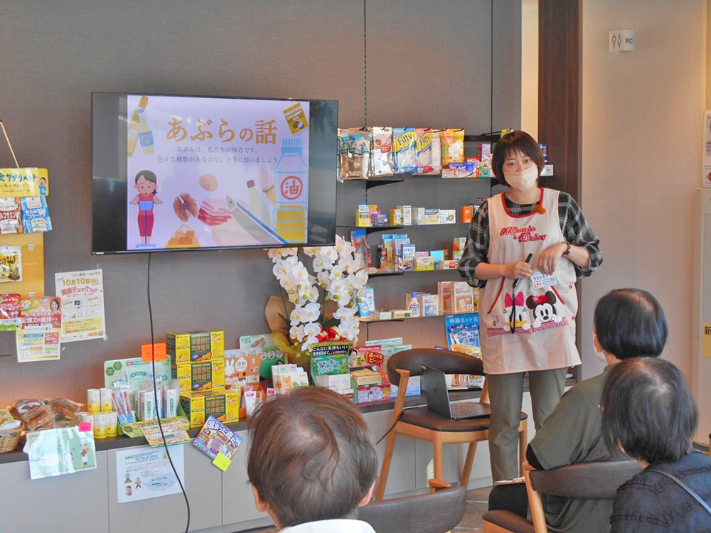 リアン薬局 一宮店　健康教室当日の様子
